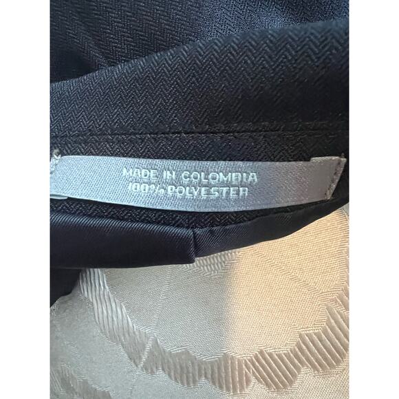 Linden Grey Women's Classic Black Button Up Blazer Regular Size 2 - Picture 8 of 10